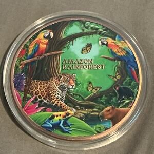 Amazon rainforest 5 oz copper art